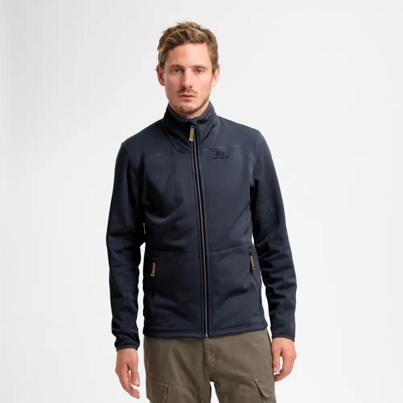 Elevenate Skiers Fleece Zip Herre Dark Ink - Bilde 3