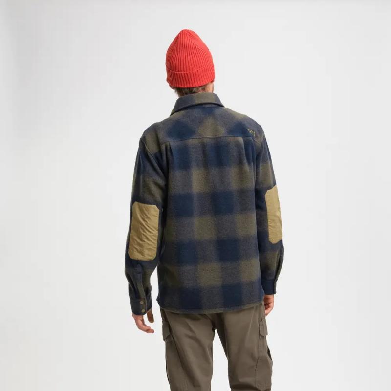 Elevenate Glisse Wool Skjorte Herre Guide Blue - Bilde 2