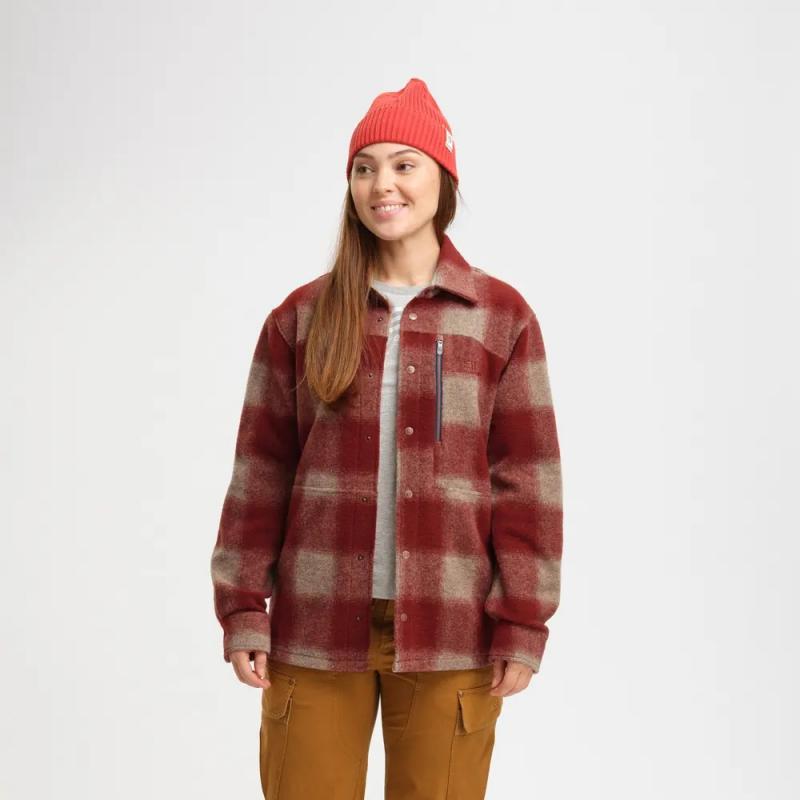 Elevenate Glisse Wool Shirt Dame Copper - Bilde 3