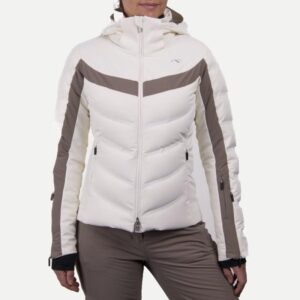 Kjus Kjus Momentum Jakke Dame -Ivory/Taupe