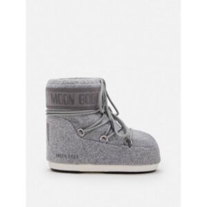 Moon Boot Moon Boots Icon Low Felt Dame -Grå