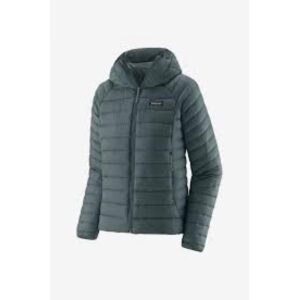 Patagonia Down Sweater Hoody Dame Nouveau Green