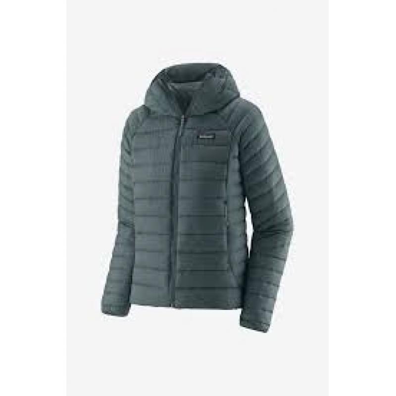 Patagonia Down Sweater Hoody Dame Nouveau Green