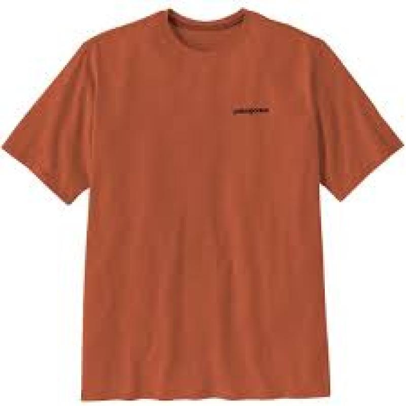 Patagonia P-6 Logo Responsibili-Tee Herre Redtail Rust
