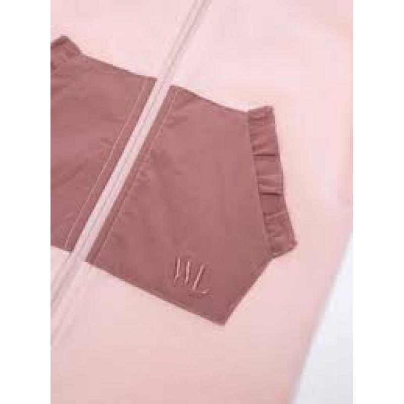 WoolLand Bergen Overall Baby Barn Old Pink - Bilde 4