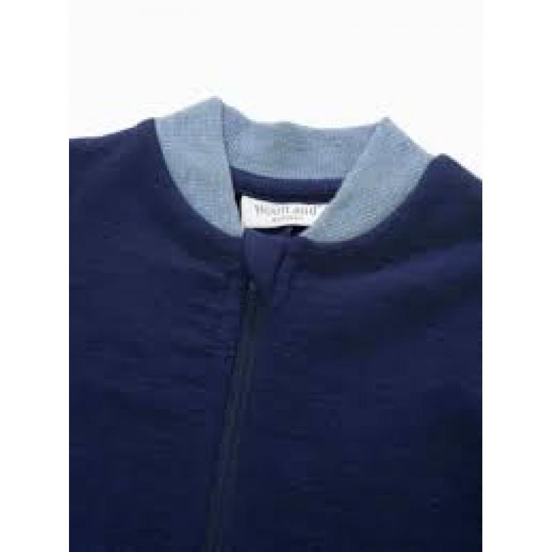 WoolLand Bergen Overall Baby Blue Ink - Bilde 2
