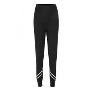 WoolLand Hemsedal knitted slim jogger Dame Sort
