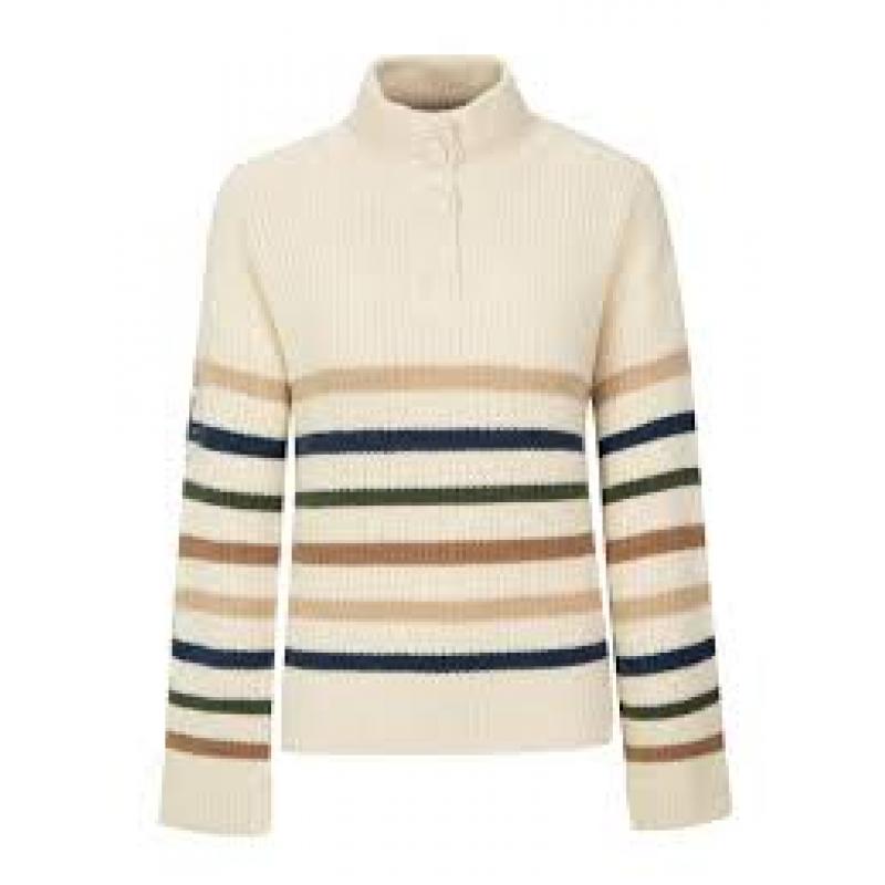WoolLand Lomseggen knitted sweater Dame Multicolor