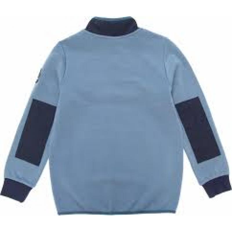 WoolLand Moelv Sweater brushed Fleece Barn Lake - Bilde 2