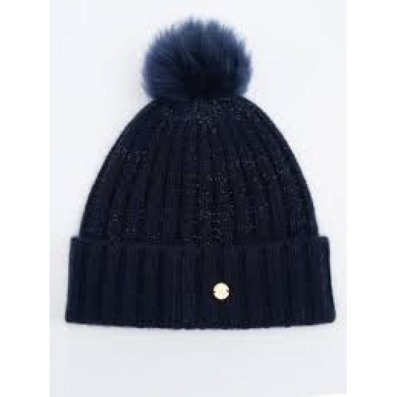 WoolLand Moss Hat Lue Barn Blue Ink