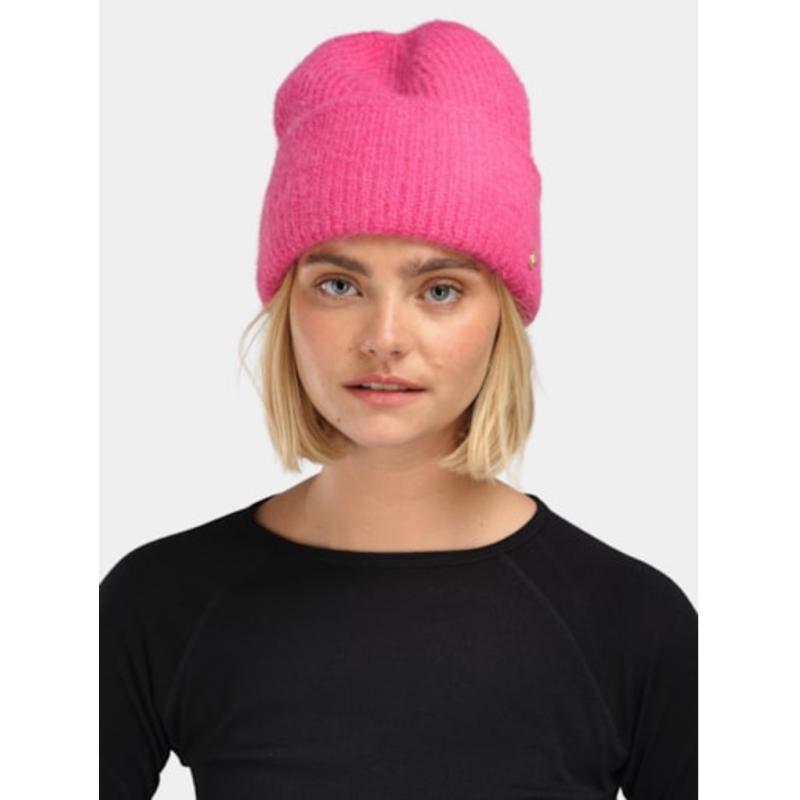 WoolLand Raulandtind knitted hat Dame Hot Pink