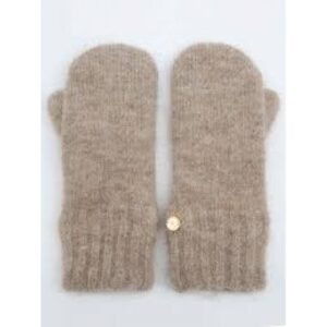 WoolLand Raulandtind mittens Dame Latte