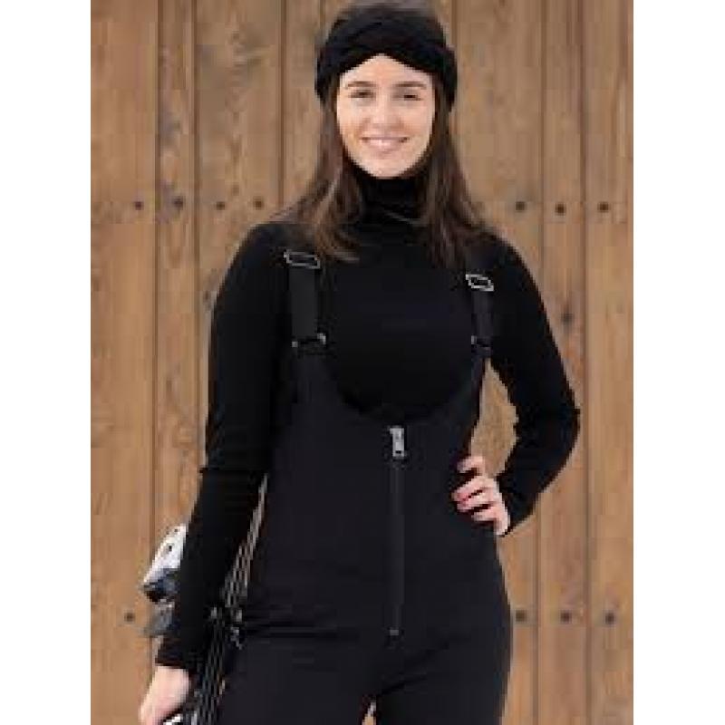 WoolLand Sirdal Skipants High Dame Sort - Bilde 4