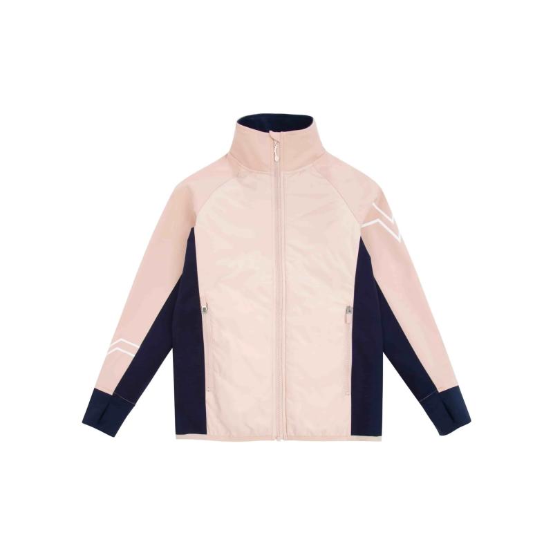 WoolLand Sjusjøen Ski Jakke Jente Rose smoke