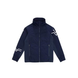 WoolLand Sjusjøen Ski Jakke Jente Blue Ink