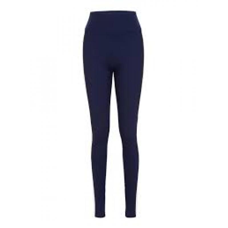 WoolLand Vegglifjell Tights Dame Blue Ink