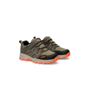 2469 Hiker Low Junior -Army/ orange
