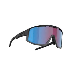 BLIZ Vision Matt Black w/ contrast enhancement, rose violet blue