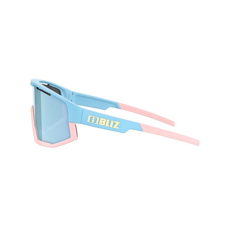 BLIZ Fusion Small Matt Pastel Blue w/Smoke&Iceblue Mirror - Bilde 5