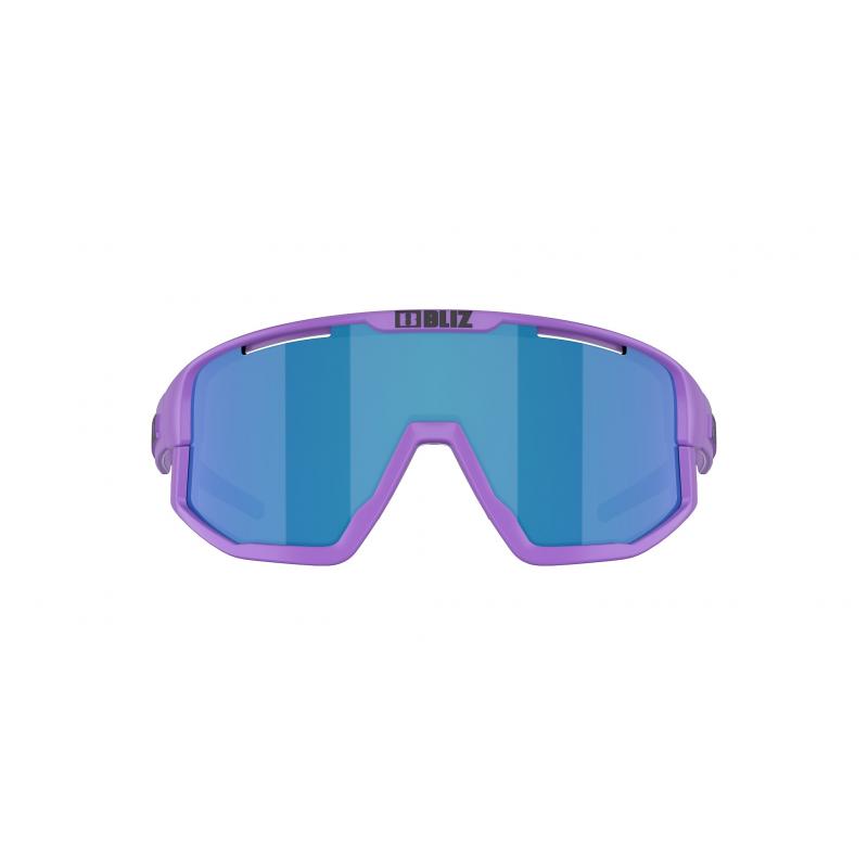 BLIZ Fusion Small Matt Purple w/Smoke&Blue Mirror - Bilde 2