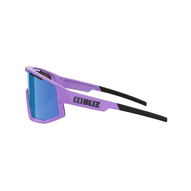 BLIZ Fusion Small Matt Purple w/Smoke&Blue Mirror - Bilde 4
