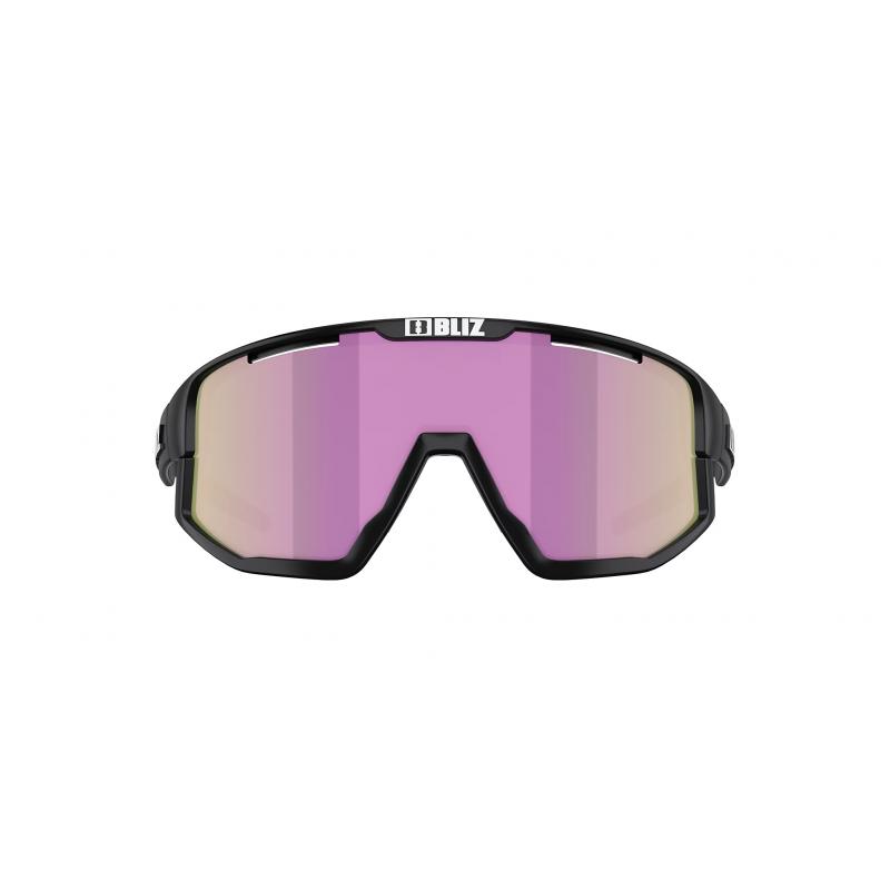 BLIZ Fusion Small Matt Black w/Brown&Rose Mirror - Bilde 3