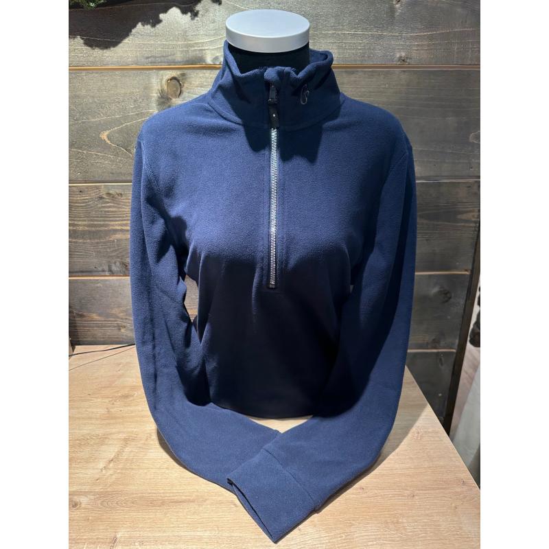 Conte of Florence Santis Zip Fleecegenser Dame Navy
