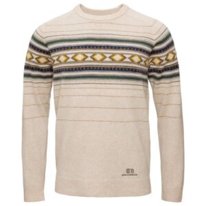 Elevenate Fionnay Knit Genser Herre Ginger Beige
