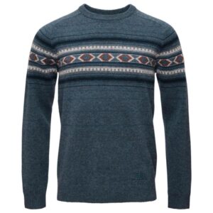 Elevenate Fionnay Knit Genser Herre Indian Blue