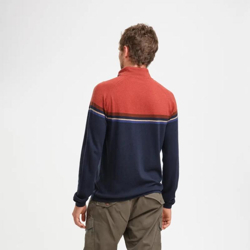 Elevenate Smart Merino Genser Herre Rooibois Marine - Bilde 2