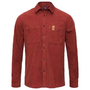 Elevenate Verbier Skjorte Herre Raw Denim Red