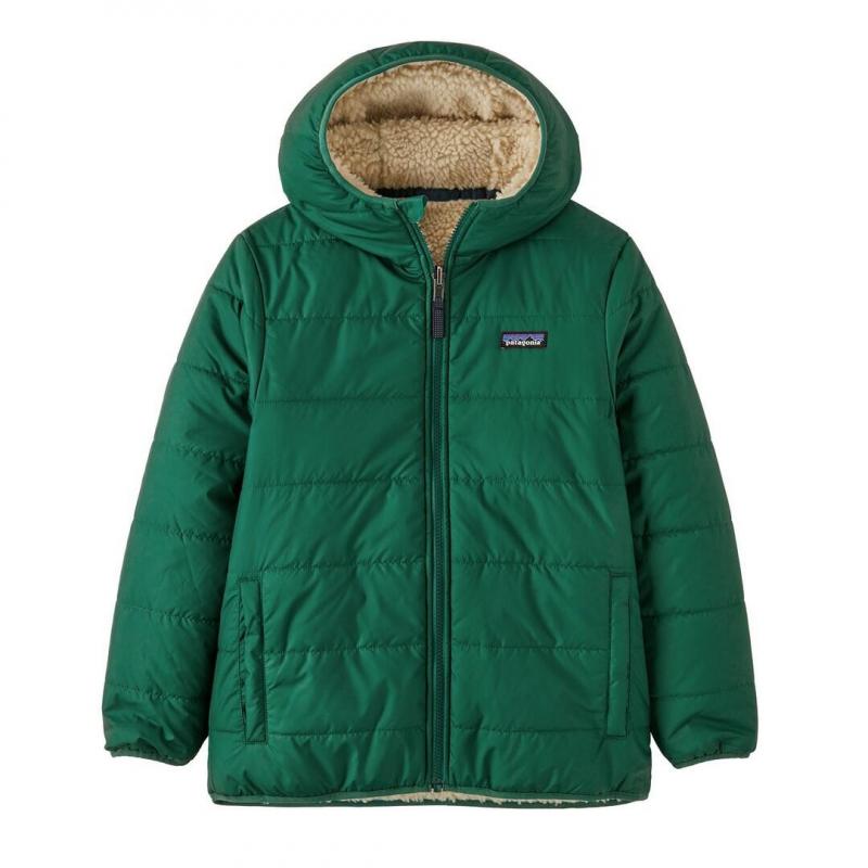 Patagonia K´S Reversible Ready Freddy Hoody Junior Conifer Green - Bilde 2
