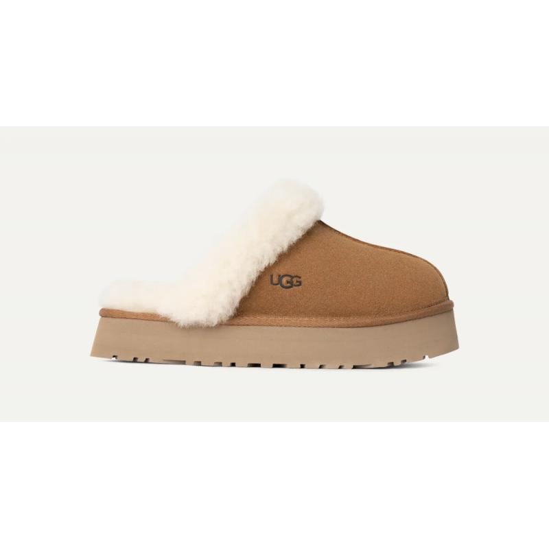 UGG Disquette Dame Tøffel Chestnut