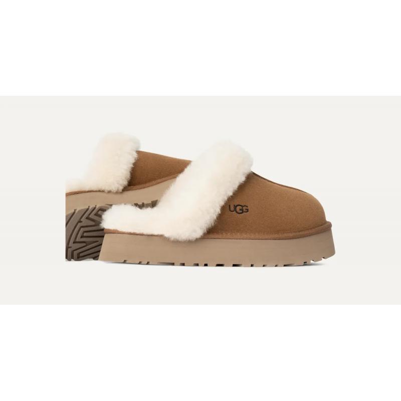 UGG Disquette Dame Tøffel Chestnut - Bilde 3