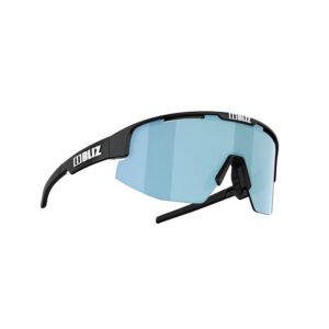 BLIZ Matrix Matt Small Mtt Black w/Smoke & Ice Blue mirror