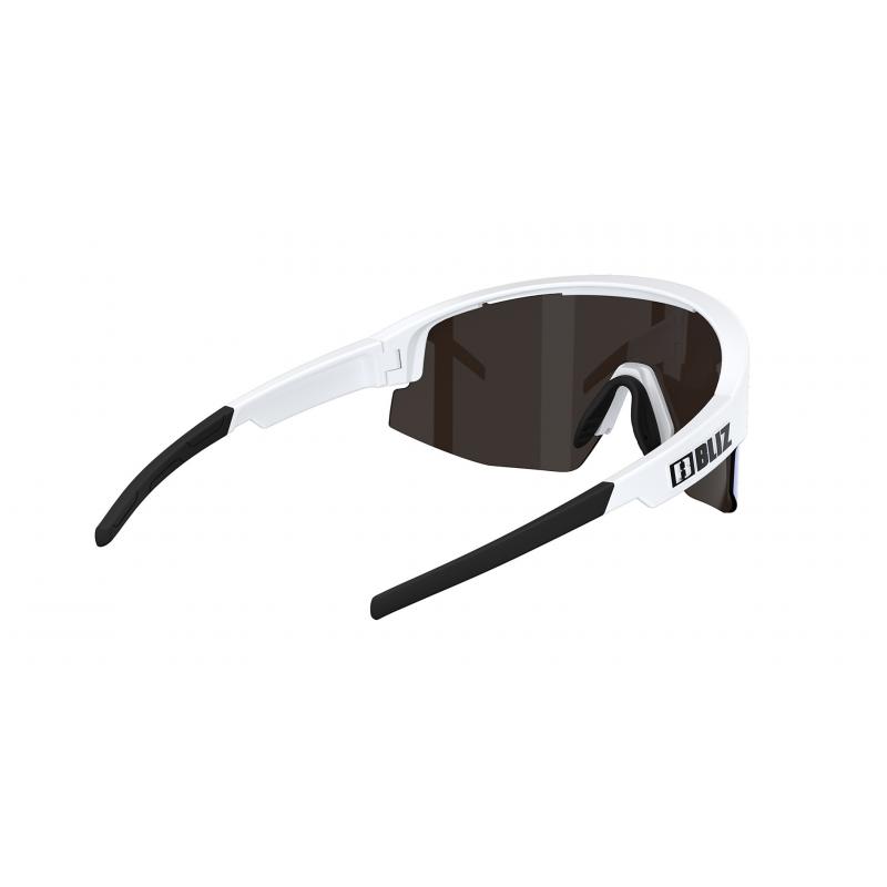 BLIZ Matrix Mtt White w/Brown blue mirror - Bilde 3