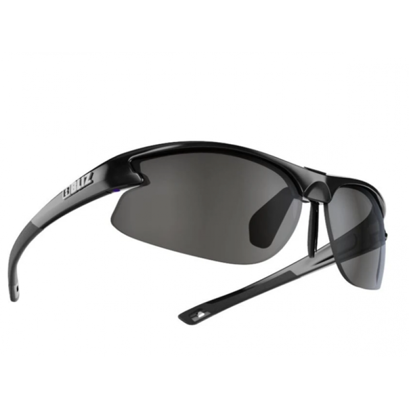 BLIZ Motion small black, smoke and silver mirror