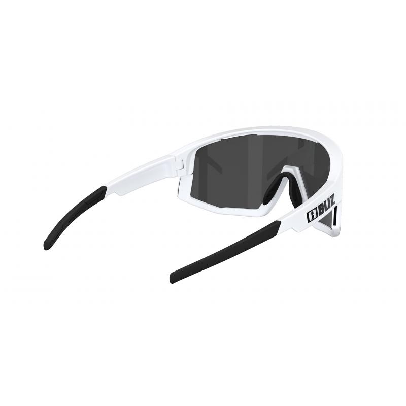 BLIZ Vision Matt white w/smoke, blue multi - Bilde 2