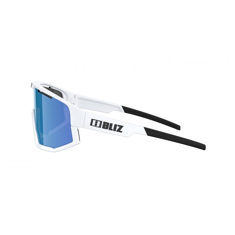 BLIZ Vision Matt white w/smoke, blue multi - Bilde 5