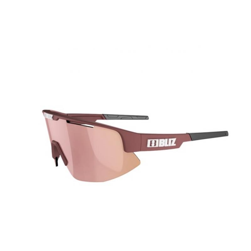 BLIZ Matrix Matt Small Mtt Burgundy w/Brown&Rose Mirror - Bilde 2