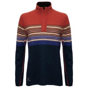 Elevenate Merino ull trøye Dame Rooibos Marine