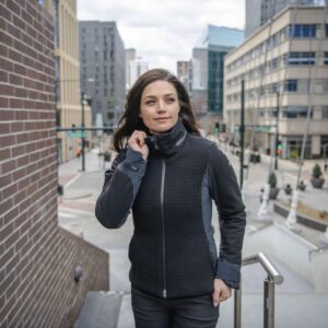 Kjus Smoked Luxe Jakke Dame -Sort