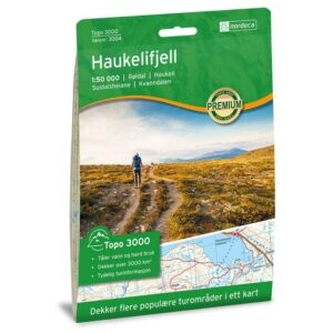 Nordeca Haukelifjell 1: 50 000