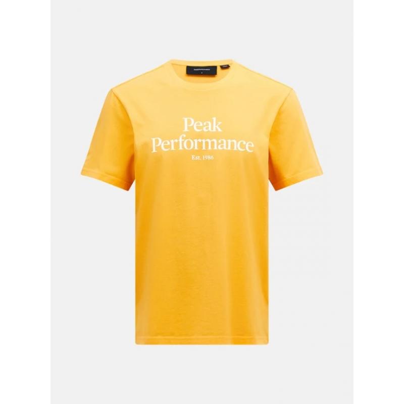 Peak Performance Bomulls T-Skjorte Herre Blazing Orange