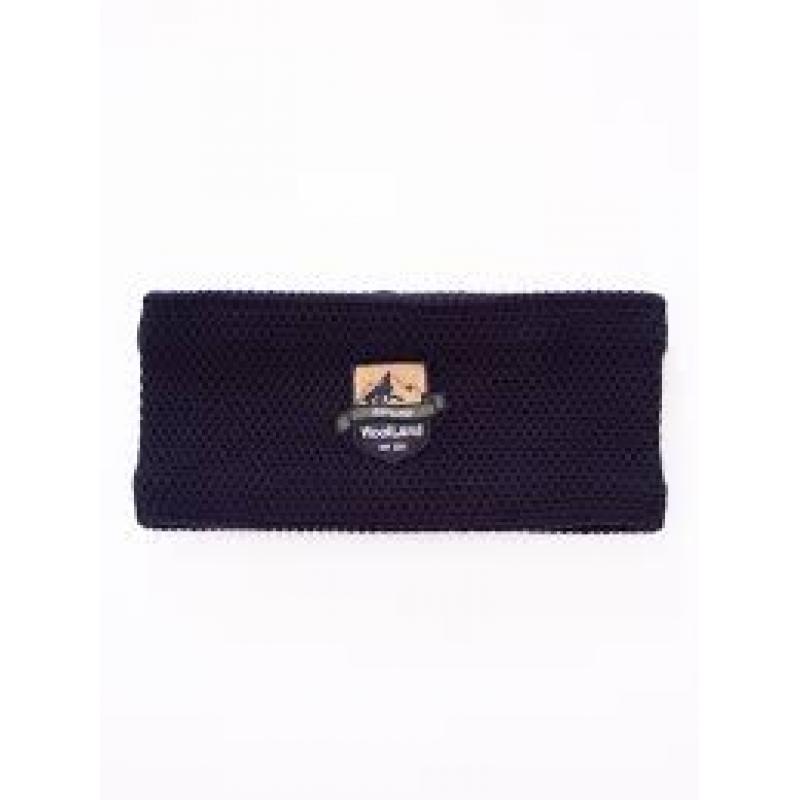 WoolLand Vikerfjell Headband Unisex Barn Blue Ink