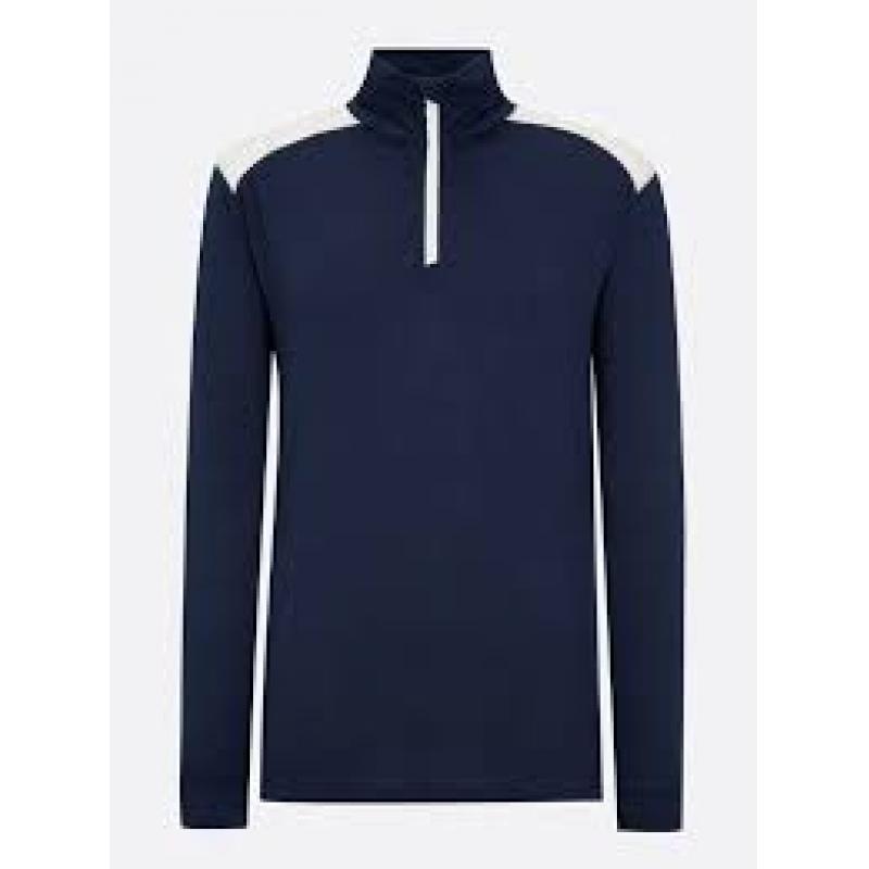 WoolLand Namsen Top Herre Blue Ink