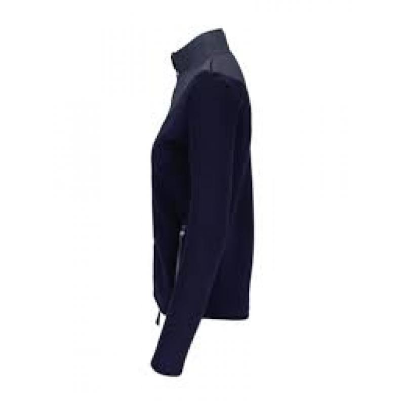 WoolLand Sogndal Fleece Jacket Dame Blue Ink - Bilde 2