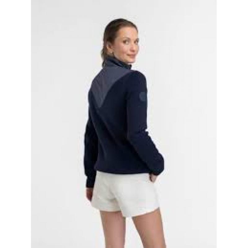 WoolLand Sogndal Fleece Jacket Dame Blue Ink - Bilde 4