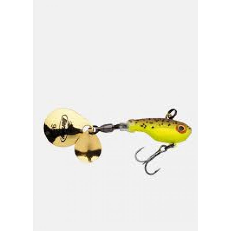 Berkley Pulse Spintail 9g Brown Chartreuse