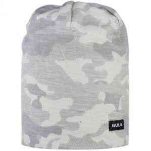 Bula Camo Printed Wool Beanie White